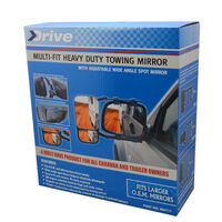 Drive Multi Fit Towing Mirror Single