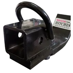 Ball Mount Receiver Adaptor With Anti-Swivel Plate