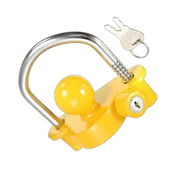 Mister Hitches Trailer Coupling Lock, Ratchet Style w/ U-Clamp