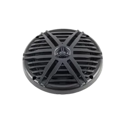 Majestic SPK60 Ultra Slim Marine RV Outdoor Waterproof Speakers Pair, Black 6"