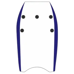 Maddog Peak Bodyboard With Handles 37" Sky Blue