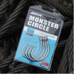 BKK Monster Circle Hooks - 14/0 - 2 Per Pack