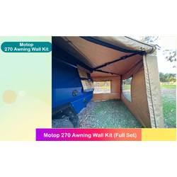MOTOP Awning Wall Kit for 270 Freestanding Awning (Drivers side MKIII)