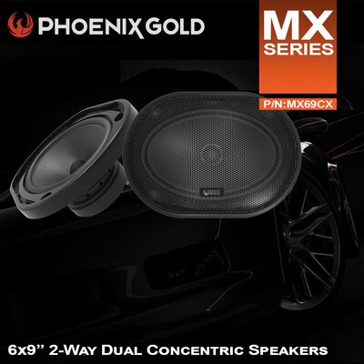 Phoenix Gold Mx Series 6X9" Coaxial Speaker