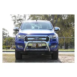 ECB 76cm Nudge Bar to Suit Ford Ranger PX MKII Wildtrack 07/15 to 08/18 Black Ripple