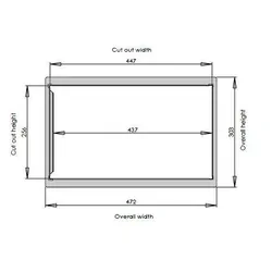 NCE Microwave Bracket (Suits 20l Microwave Oven)