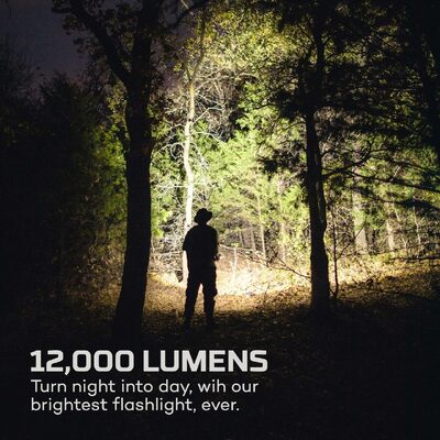 Nebo 12K 12,000 lumens Rechargeable Flashlight