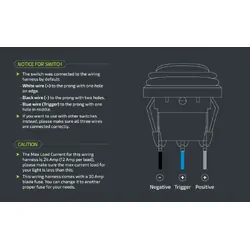 Noxsolis Wiring Harness suit 2 Lamps 12-24V