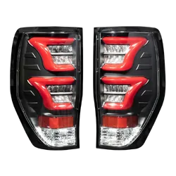 Noxsolis LED Ford Ranger Tail Lamp Kit - BLACK
