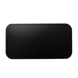 Outback Explorer Caravan Fold-Out Table (Round Edge) Black