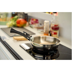 Outback Explorer Smart Storage Stainless Steel Fry Pan 24cm