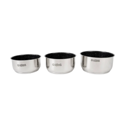 Outback Explorer Smart Storage Non-Stick Pots Set w/ Storage Lids