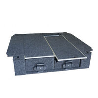 Drawers System To Suit Nissan - Navara Dual Cab D22  Dual Cab 04/97 - 10/15 Fixed