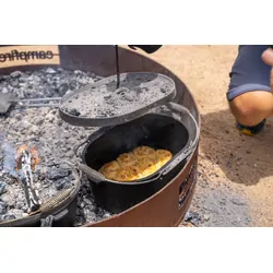 Campfire 10 Quart Oval Cast Iron Camp Oven