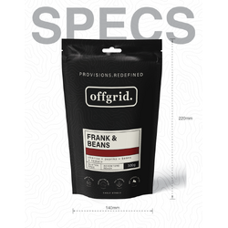 OFFGRID PROVISIONS Frank & Beans - Heat & Eat Meal