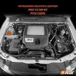 Fuel Manager Post-Filter Kit To Suit Isuzu D-Max 4Jj1Tc (3.0L 4Cyl) 2008 - 2012
