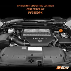 Fuel Manager Post-Filter Kit To Suit Toyota Land Cruiser 70 Series 1Vd-Ftv (4.5L 8Cyl) 2007 - 2016