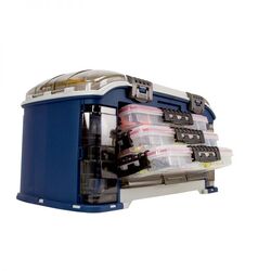 Plano Elite Series Angled Tackle System - 58L x 31W x 31H