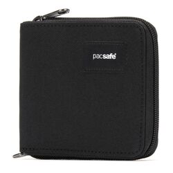 PACSAFE RFIDsafe Zip Around Wallet S25 - Jet Black