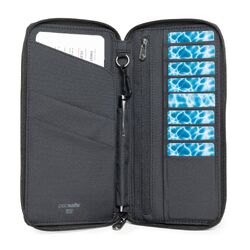 PACSAFE RFIDsafe Travel Wallet Black