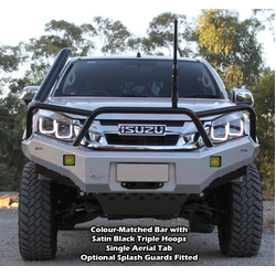 PSR Ambush Bar Isuzu D-MAX 1 (Strut Front) 2012-2017 Ambush Triple Hoop Bullbar