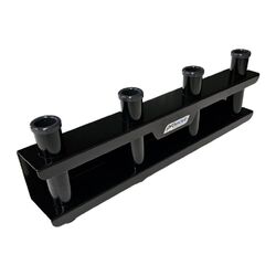 Prowave Boat Rod Rack - Side Mount - Alloy - Unpainted - 4 Rods