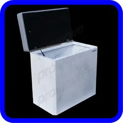 Prowave Centre Console Boat Seat Box 700L X 400W X 700H - Black