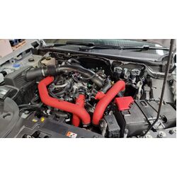 Process West Next Gen Ranger Raptor Intercooler Piping Kit - Red (Compatible With any other aftermarket factory intercooler)