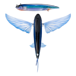Nomad Design Slipstream 200 Flying Fish 200mm - Ahi Ghost