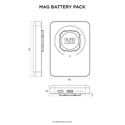 Quad Lock MAG Battery Pack 5000 mAh