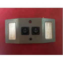 4WD INTERIORS ROOF CONSOLE REPLACEMENT LED LIGHT ASSEMBLY (FRONT ONLY) RCLEDF