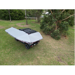 Rugged 4x4 Platinum 1.5m 270 Semi-auto Opening Awning ( Fabric UVE95+%) - Passenger Side