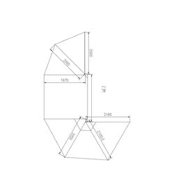 Rugged 4x4 Platinum 2.3m 270 Semi-auto Opening FREESTANDING Awning - Driver Side