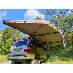 Rugged 4x4 Platinum 2.5m 180 Semi-auto Opening Awning (Fabric UVE95+%)