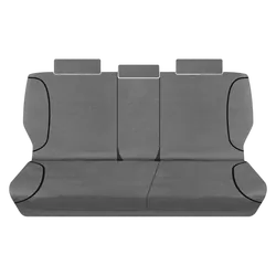 Tuff Terrain Canvas Grey Seat Covers to Suit Toyota Prado 150 Series GX GXL Altitude 7 Seater SUV 09-On FRONT/MIDDLE/REAR
