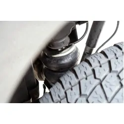 Airbag Man Air Suspension Helper Kit (Leaf) For Chevrolet Silverado 3500 Hd My11 On, 10-19 - Standard Height