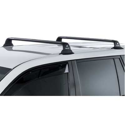 Rhino Rack Vortex Rvp Black 3 Bar Roof Rack For Land Rover Range Rover 4Dr 4Wd 08/02 To 01/12