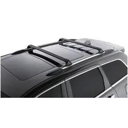 Rhino Rack Vortex Rvp Black 2 Bar Roof Rack For Jeep Grand Cherokee Wk2 4Dr 4Wd With Metal Roof Rails 02/11 On