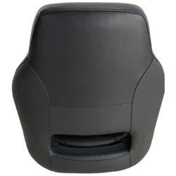 Mariner Deluxe Flip - Up Helm Seat Black/Black