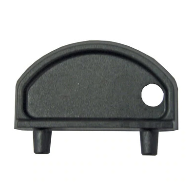 Attwood Vented Deck Fill - Chrome - Angled - 83mm