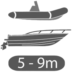 Plastimo Compass Offshore 75 Bracket Mount - Black