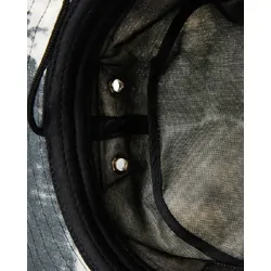 Jetpilot Hiker Mens Wide Brim Bucket Hat Black/Camo