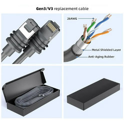 Starbeam Starlink Gen3 Outdoor Ethernet Cable 46m