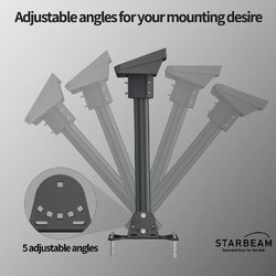 STARBEAM Starlink Gen 3 Standard Adjustable Metal Roof & Wall Mount