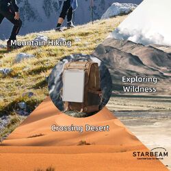 STARBEAM Starlink Mini Silicone Protective Cover with Hang Hooks - White