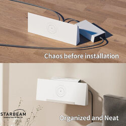 STARBEAM Starlink Gen 3 Space-Saving Router & Power Supply Wall Mount Kit