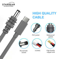 STARBEAM Starlink Mini 20V DC 5m USB-C Power Cable