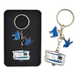 Van Go Collections Keyring Van Go Collections 'Bluey Caravan' Design