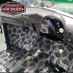 Car Builders Stage 1 Sound Deadener Black w/ logo