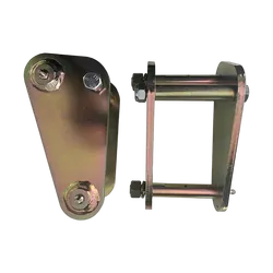 Superior Anti-Inversion Extended Shackles 2 Inch (50mm) Suitable For Toyota LandCruiser 73/74/75 Series Front (Pair) - LCREXSHR75